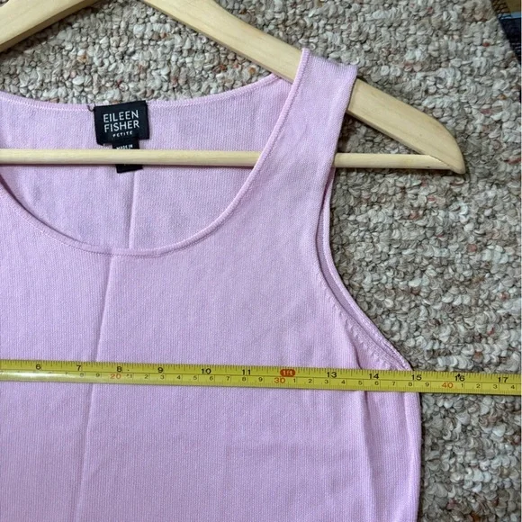 Eileen Fisher Lilac Scoop Neck Tank PP - Picture 6 of 6